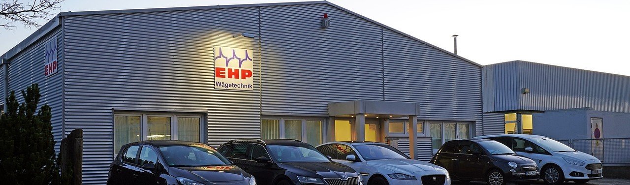 Firmengebäude von EHP Wägetechnik GmbH in der Dieselstraße 8 77815 Bühl